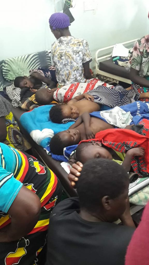 CFF Worried with 7 Children Sharing Bed at KCH