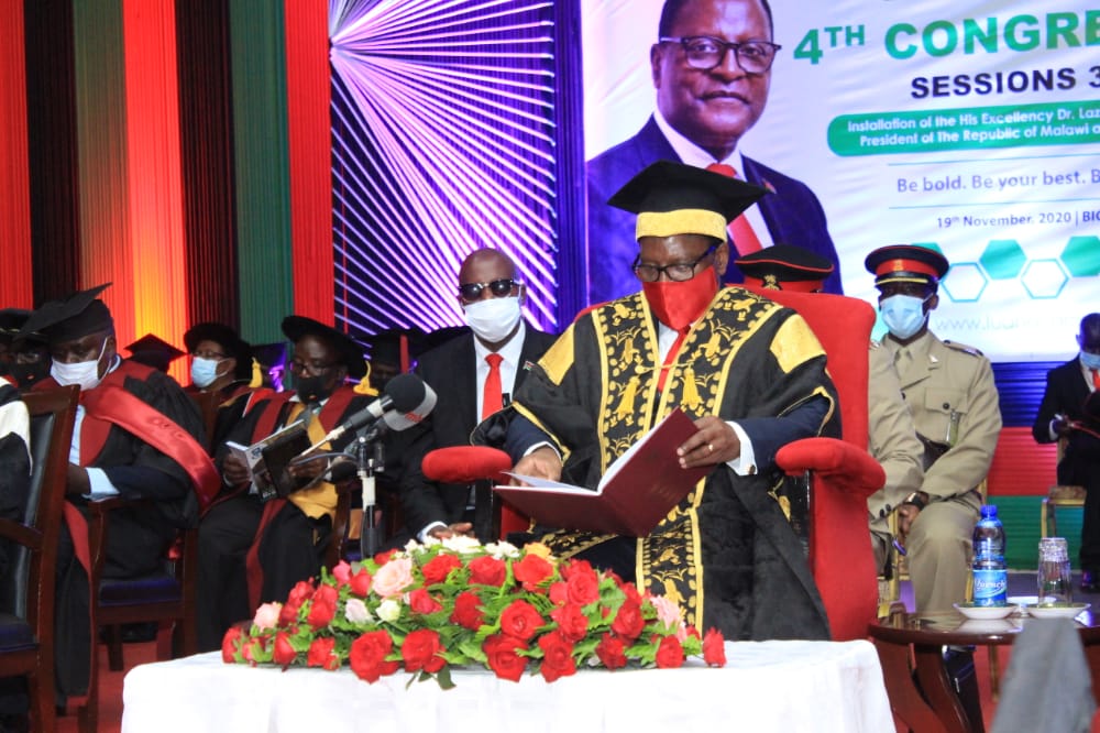 Chakwera’s  LUANAR Chancellorship seems a contradiction