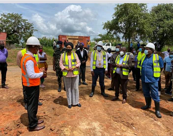 Deputy Minister of Local government Launches K2 billion roads construction project in Blantyre