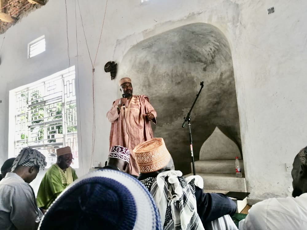 Matola Takes Corruption Fight Campaign to the Masjid (Mosque)