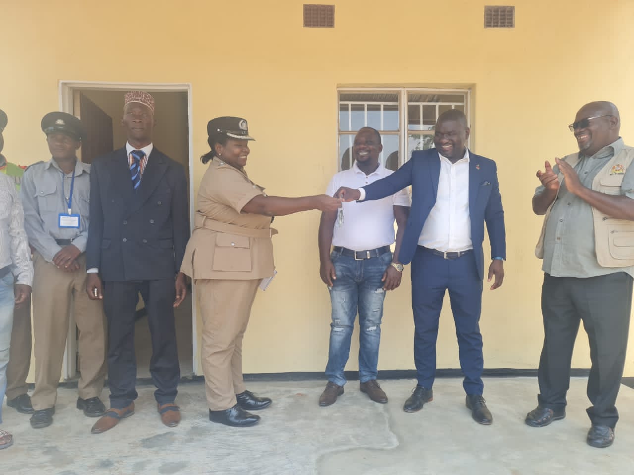 Mangochi Police Receives New House